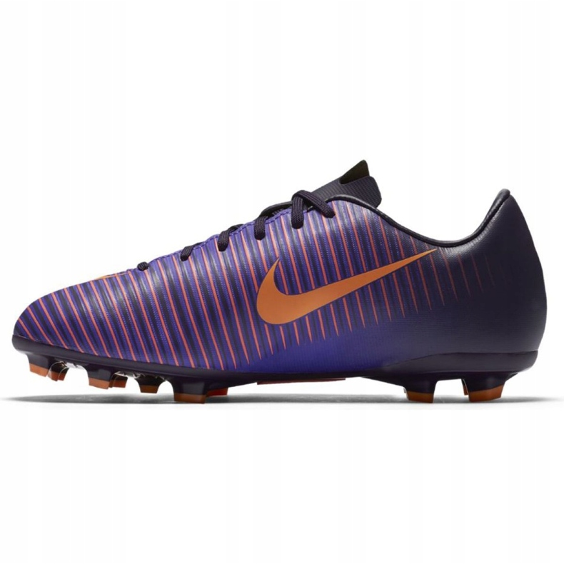 Chuteiras Nike Mercurial Vapor Xi Fg Jr 831945-585 rosas e roxos 2