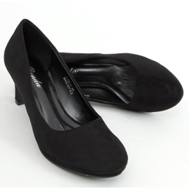 Black Pumps na plataforma preta KZ600 Black preto 1