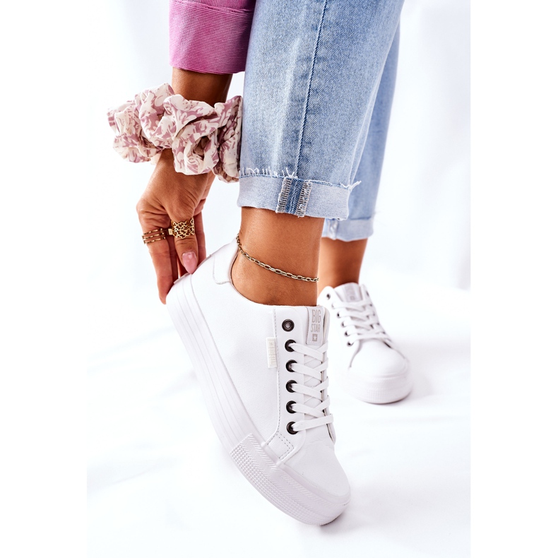 Tênis feminino Big Star II274348 branco 1