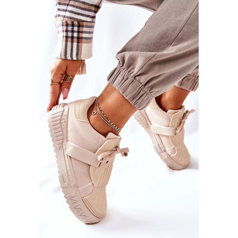 PS1 Calçado desportivo feminino Ténis Beige Dreams bege 1