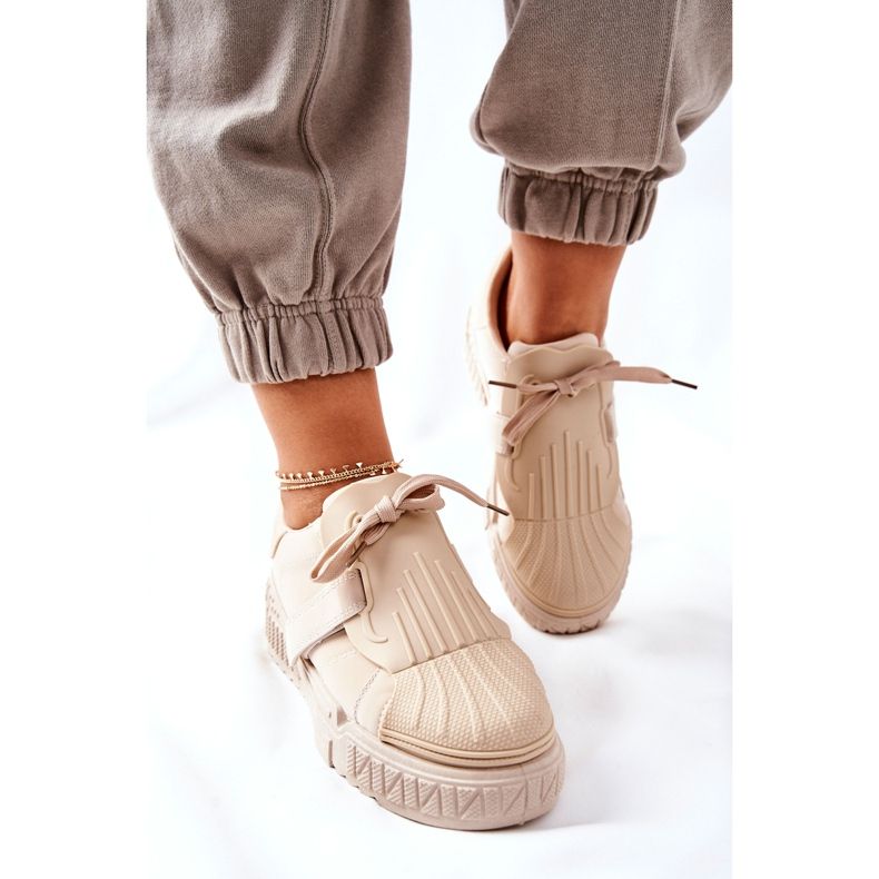 PS1 Calçado desportivo feminino Ténis Beige Dreams bege 2