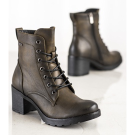 Botas VINCEZA casuais verde 1