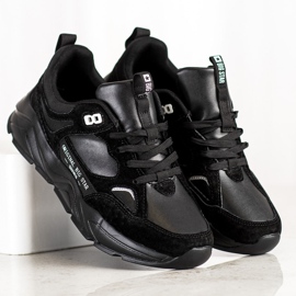 Tênis feminino Big Star GG274654 preto 1