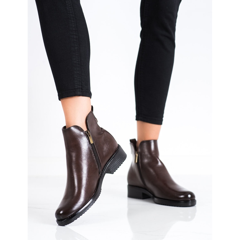 Botas VINCEZA clássicas marrom 2