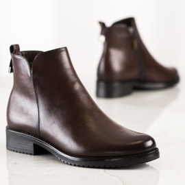 Botas VINCEZA clássicas castanho 1