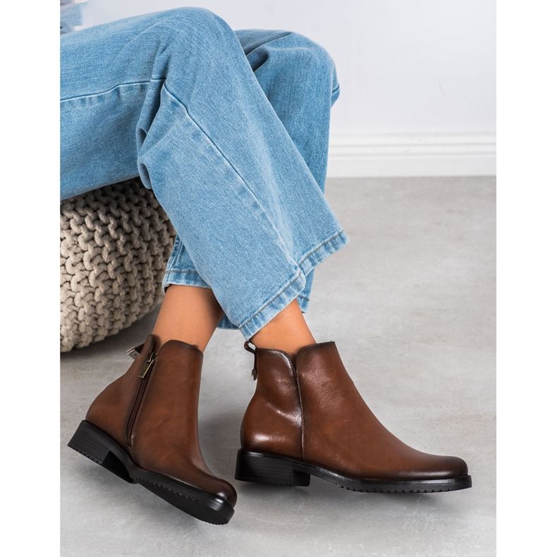 Botas VINCEZA clássicas marrom 2