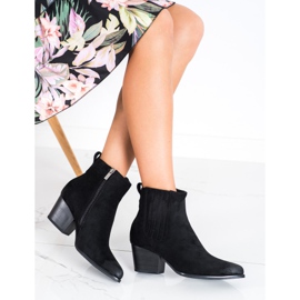 Botas casuais pretas VINCEZA preto 2