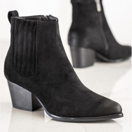 Botas casuais pretas VINCEZA preto 1