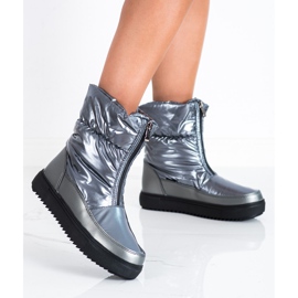 S. BARSKI Srebrne Śniegowce S.BARSKI cinza 2