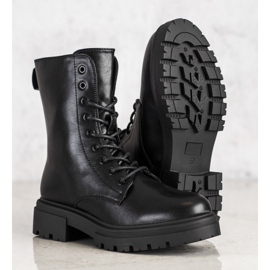 Evento Botas quentes com couro ecológico preto 1 Evento Botas quentes com couro ecológico preto 1