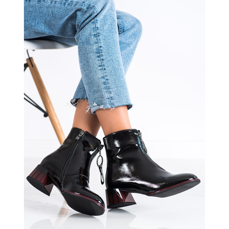 S. BARSKI Botas elegantes com zíper S.BARSKI preto 2