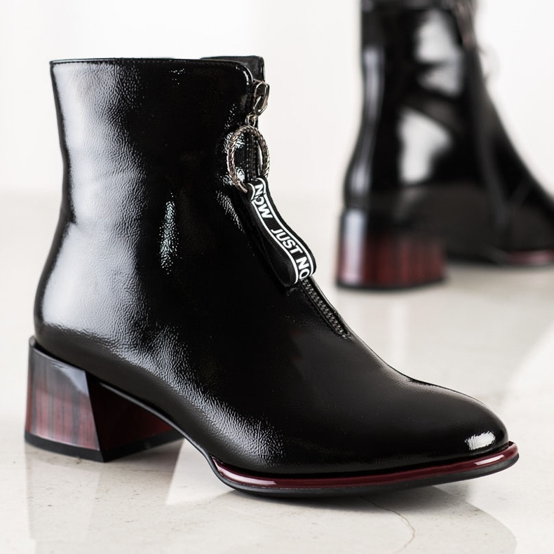 S. BARSKI Botas elegantes com zíper S.BARSKI preto 1