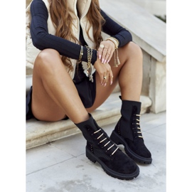 PM1 Botas femininas sapatilhas de trabalho pretas Maxine preto 1