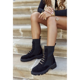 PM1 Botas femininas sapatilhas de trabalho pretas Maxine preto 2