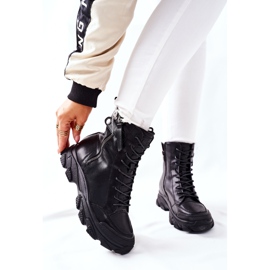 Botas de couro feminino GOE II2N4031 pretas preto 1