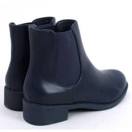 BM Botas clássicas Chelsea para mulheres azul marinho 6217 Navy 1