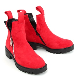Botas vermelhas cortadas SP150 vermelhas vermelho 1
