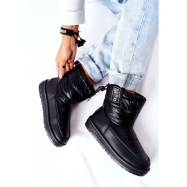 Botas de neve femininas Big Star II274120 pretas preto 1