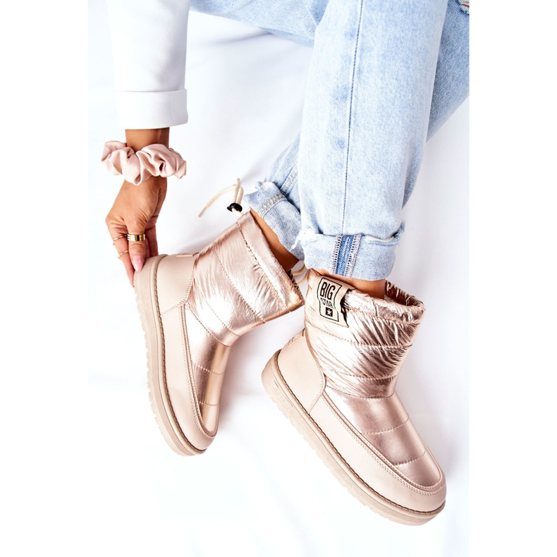 Botas de neve femininas Big Star II274121 Bege 1