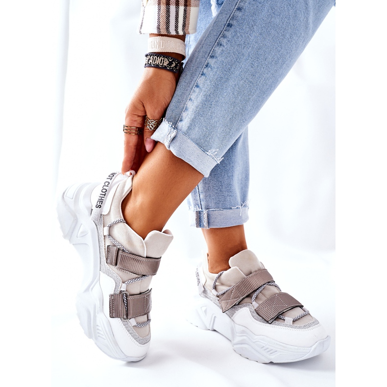 NAVY DOT Calçados Esportivos Femininos Tênis Katerini Prata 1