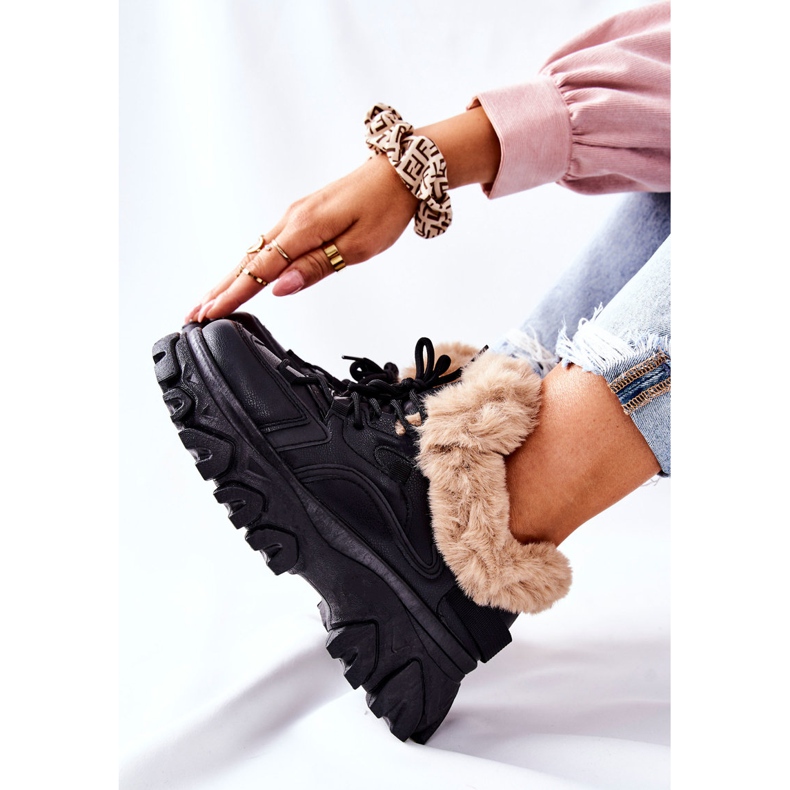 PM1 Limerick Botas Quentes Pretas Femininas preto 1