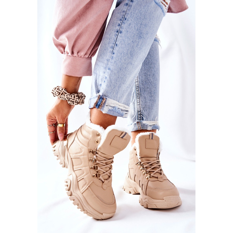 PM1 Caçadores Hareshaw com isolamento bege feminino 1