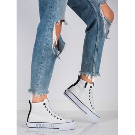 Tênis feminino Big Star II274014 branco 1