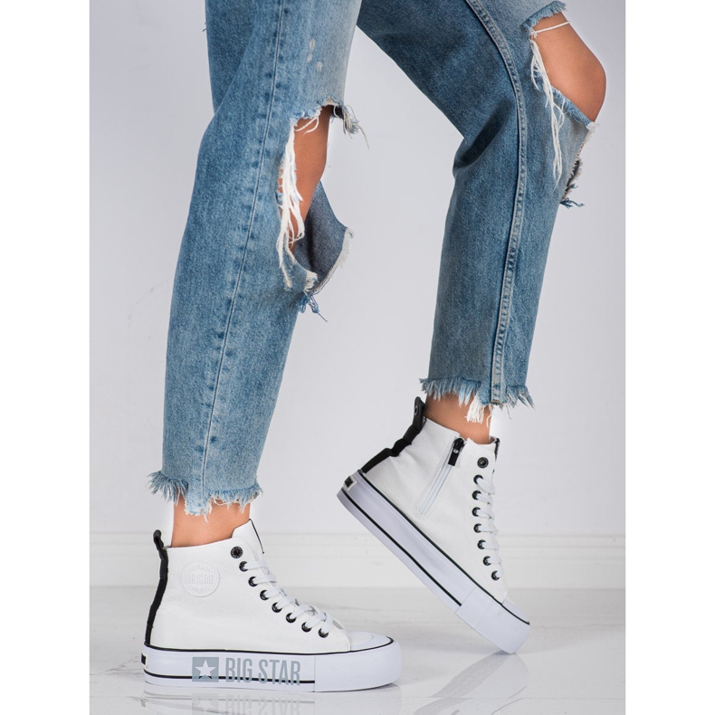 Tênis feminino Big Star II274014 branco 1