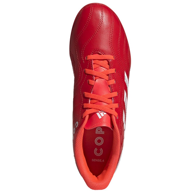 Chuteiras Adidas Copa Sense.4 Tf M FY6179 vermelho laranjas e vermelhos 2