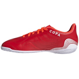 Adidas Copa Sense.4 In Jr FY6162 chuteiras vermelho vermelho 1