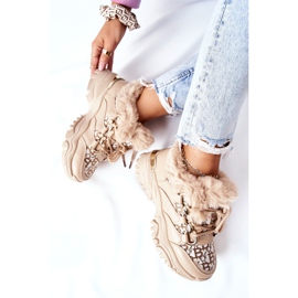 PM1 Calçados esportivos femininos quentes Khaki Heart Beats cáqui 1