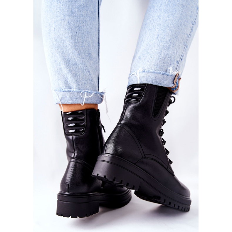 Trabalhadores de Botas Isoladas Sergio Leone Preto TR756 1