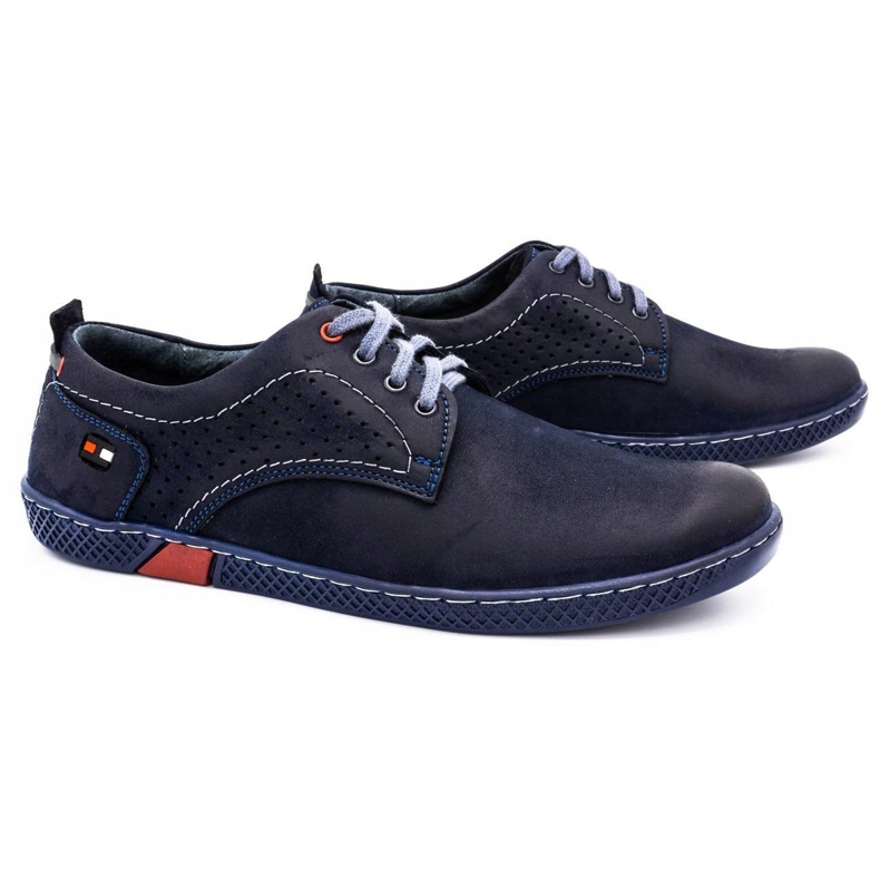 Antex Calçados casuais masculinos 302 azul marinho 2