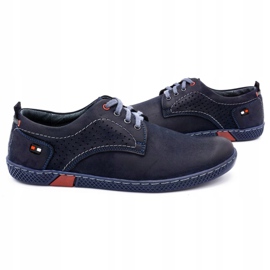 Antex Calçados casuais masculinos 302 azul marinho 3