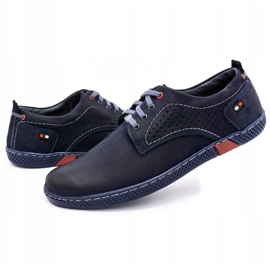 Antex Calçados casuais masculinos 302 azul marinho 4