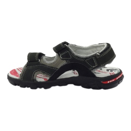 Bartek Sandals Leather Sports Boys 19108 preto 2