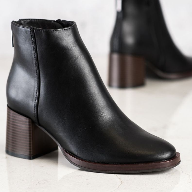 Botas clássicas Sergio Leone preto 1 Botas clássicas Sergio Leone preto 1