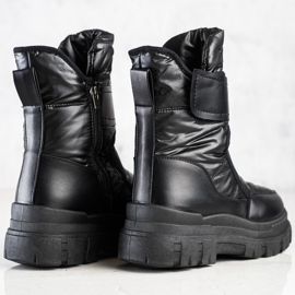 Seastar Botas de velcro para neve preto 1 Seastar Botas de velcro para neve preto 1