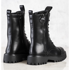 SHELOVET Botas Pretas Clássicas preto 1