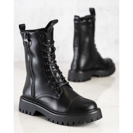 SHELOVET Botas Pretas Clássicas preto 2