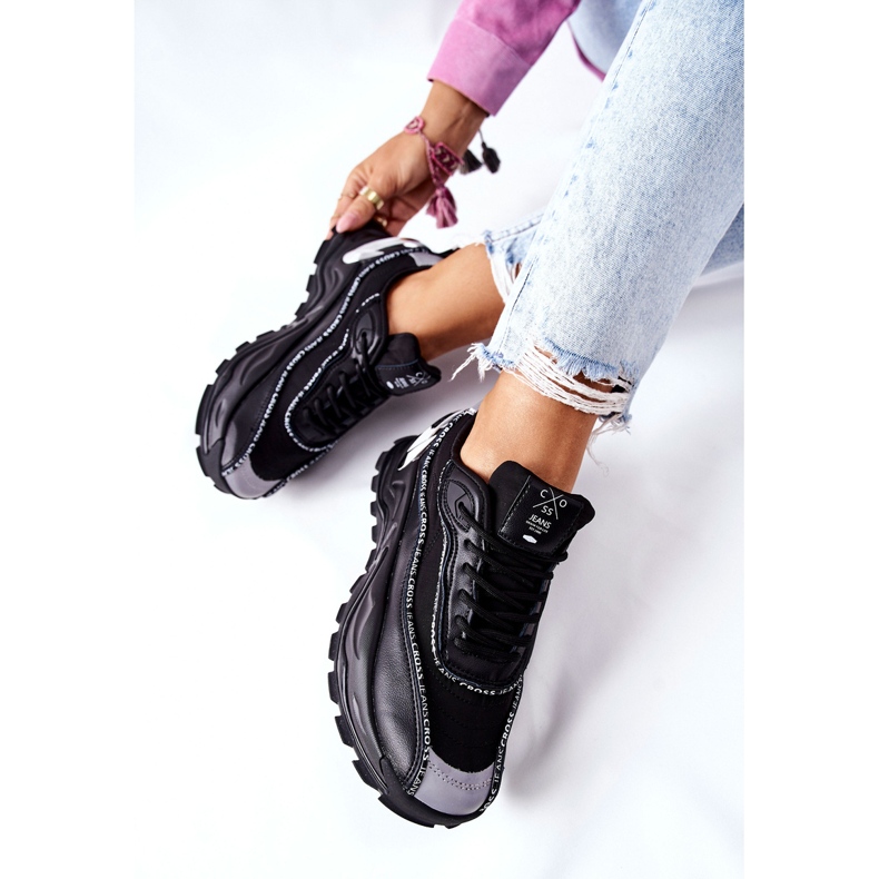 Calçados esportivos femininos Cross Jeans II2R4018C Preto 2