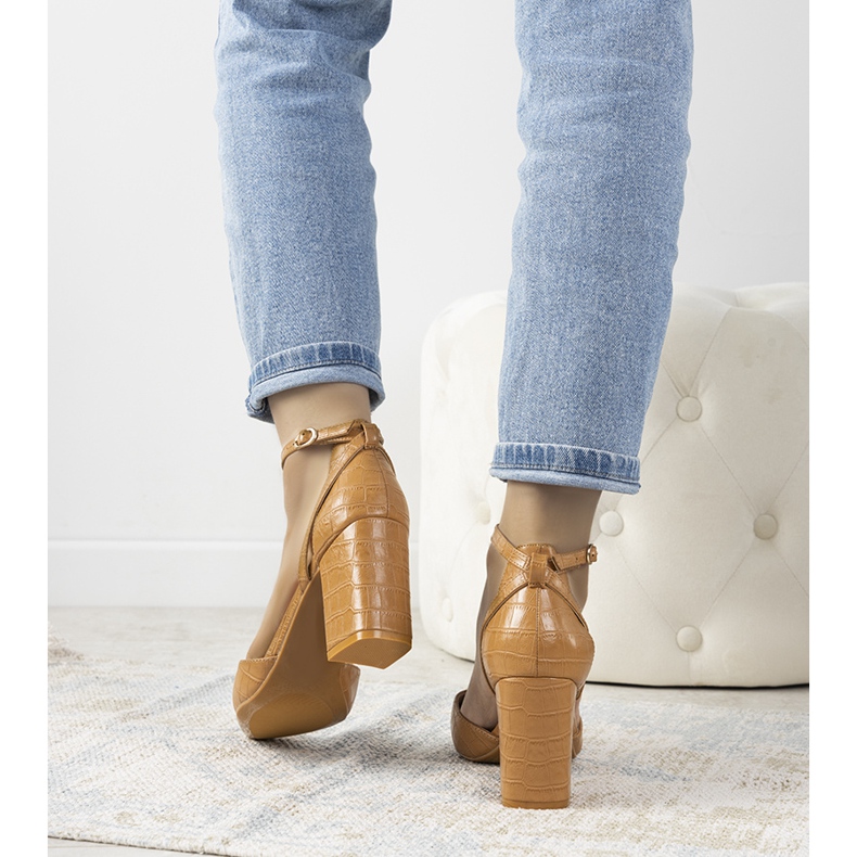 Bombas de camelo no posto de Davies castanho 1