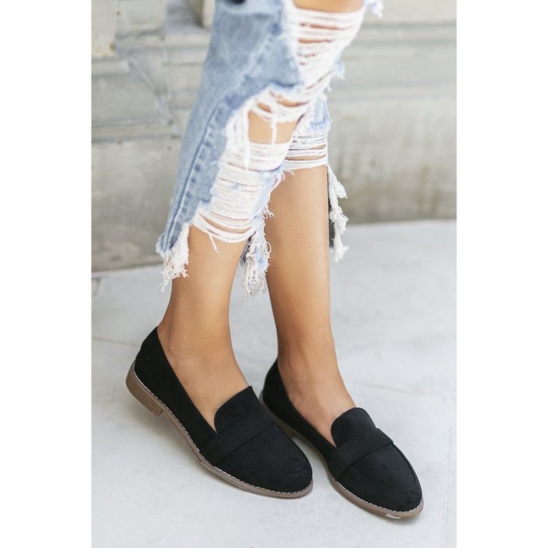 Lordes negros em um salto plano Geórgia preto 2