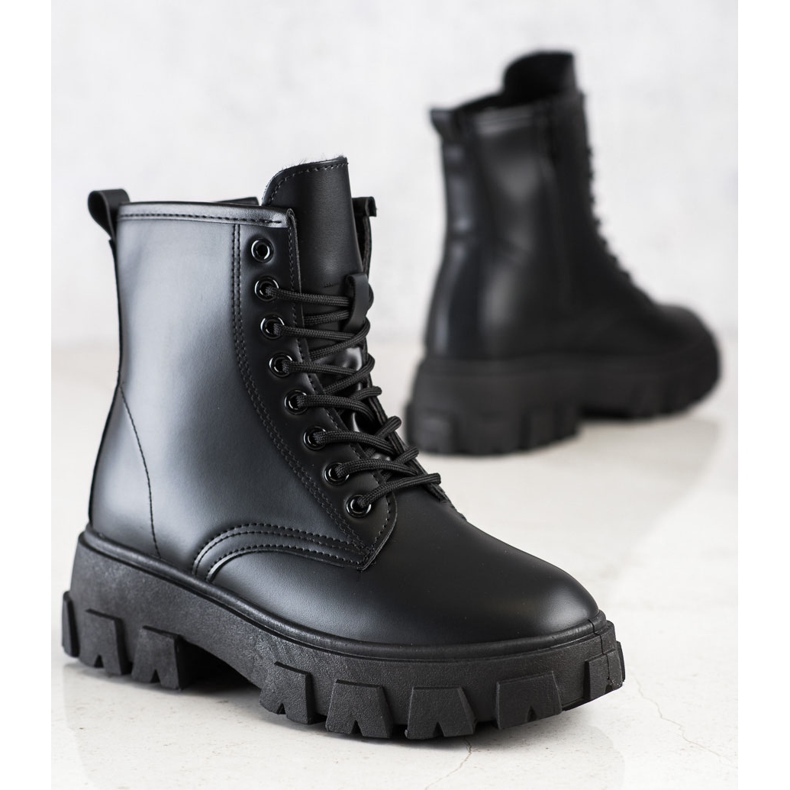 Diamantique Armadilhas de botas clássicas preto 1