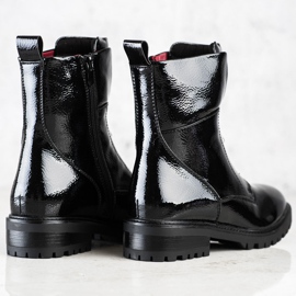 Erynn Trabalhadores envernizados no controle deslizante preto 1