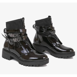 Trabalhadores Mochin pretos brilhantes 1