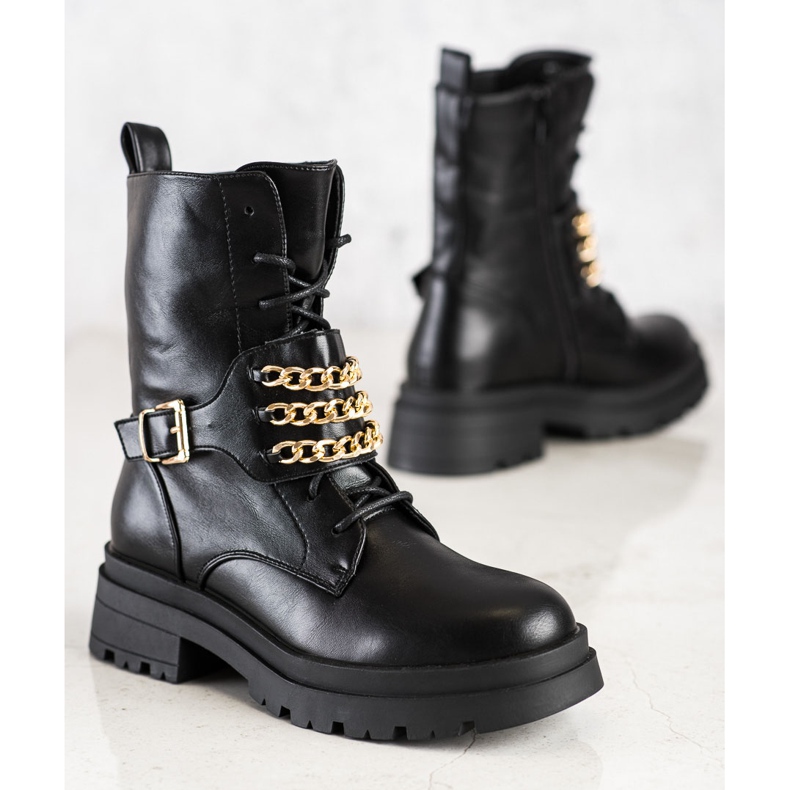 Seastar Trabalhadores com uma corrente preto 1