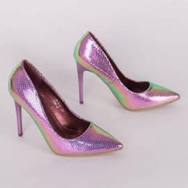 Nadia, salto alto roxo claro 1