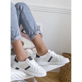 Tênis Betsy preto glitter branco 1