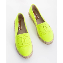 Mulheres bonitas alpargatas verdes neon 1